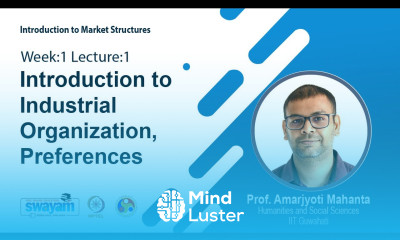 Lec 1 Introduction to Industrial Organization Preferences