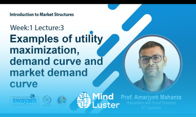 Lec 3 Examples of utility maximization demand curve and market demand curve