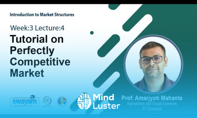 Lec 12 Tutorial on Perfectly Competitive Market