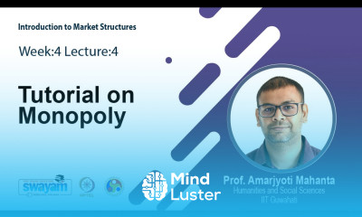 Lec 16 Tutorial on Monopoly
