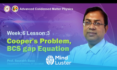 Cooper s problem BCS gap equation