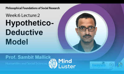 Lec 15 Hypothetico Deductive Model