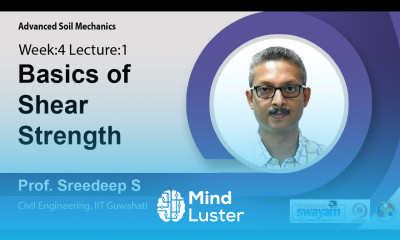 Lec 17 Basics of shear strength