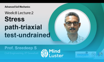 Lec 38 Stress path triaxial test undrained