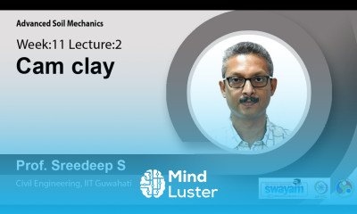 Learn Lec 49 Cam clay - Mind Luster