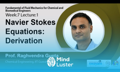 Lec 24 Navier Stokes Equations Derivation