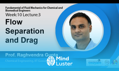 Lec 36 Flow Separation and Drag