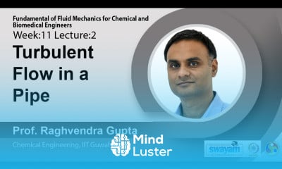 Lec 38 Turbulent Flow in a Pipe