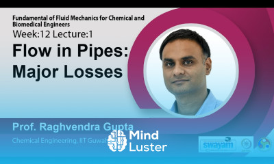 Learn Lec 40 Flow in Pipes Major Losses - Mind Luster