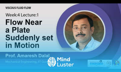 Lec 13 Flow near a plate suddenly set in motion