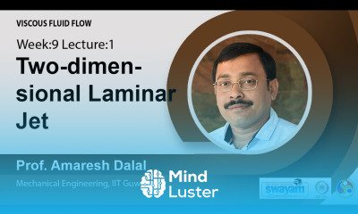 Lec 33 Two dimensional Laminar Jet