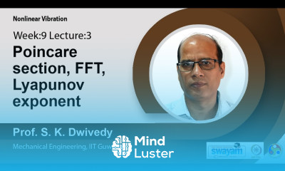 Lec 27 Poincare section FFT Lyapunov exponent