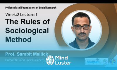 Lec 3 The Rules of Sociological Method