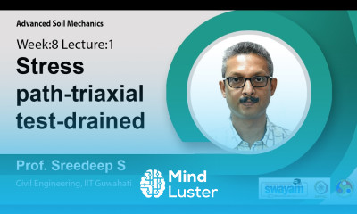 Lec 37 Stress path triaxial test drained