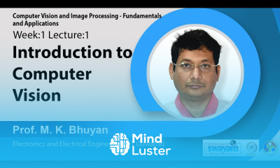 Lec 1 Introduction to Computer Vision