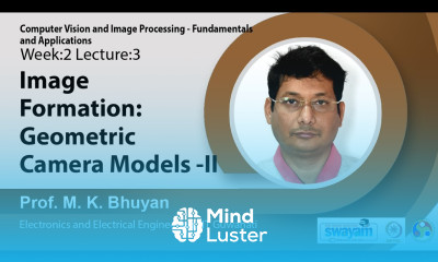 Lec 6 Image Formation Geometric Camera Model II