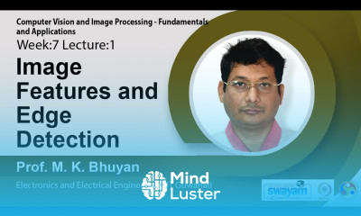 Lec 21 Image Features and Edge Detection