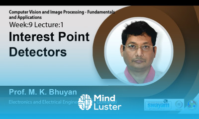 Lec 28 Interest Point Detectors