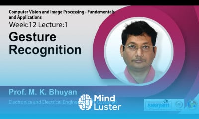 Lec 38 Gesture Recognition