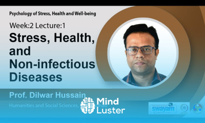 Lec 4 Stress Health and Non infectious Diseases