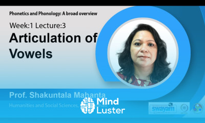 Lec 3 Articulation of vowels