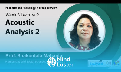 Lec 9 Acoustic analysis 2