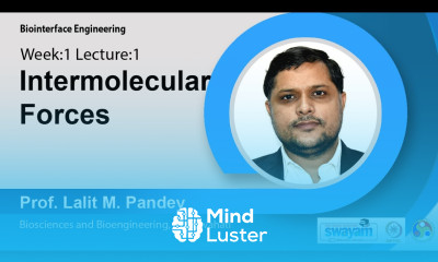Lec 1 Intermolecular Forces