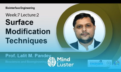 Lec 20 Surface Modification Techniques