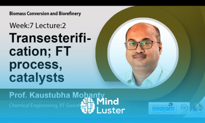 Lec 20 Transesterification FT process catalysts