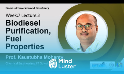 Lec 21 Biodiesel purification fuel properties