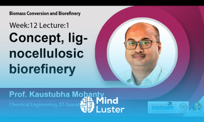 Lec 34 Concept lignocellulosic biorefinery