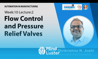 Lec 31 Flow control and pressure relief valves