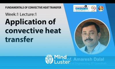Lec 1 Application of convective heat transfer