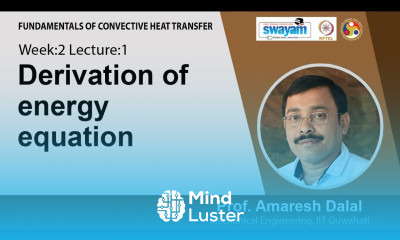Lec 3 Derivation of energy equation
