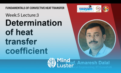 Lec 16 Determination of heat transfer coefficient