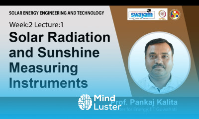 Lec 4 Solar radiation and sunshine measuring instruments