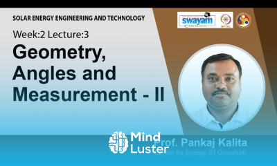 Lec 6 Geometry angles and measurement II