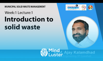 Lec 1 Introduction to solid waste