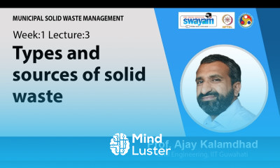 Lec 3 Types and sources of solid waste