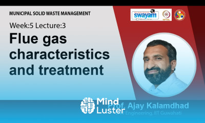 Lecture 21 Flue gas characteristics and treatment