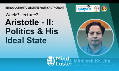 Lec 7 Politics His Ideal State