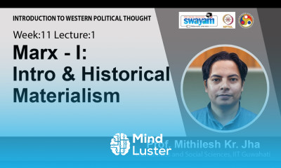 Lec 26 Marx I Intro Historical Materialism