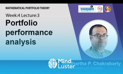 Lec 12 Portfolio performance analysis