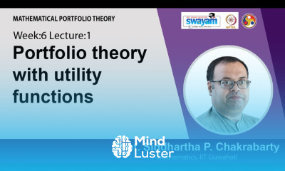 Lec 16 Portfolio theory with utility functions
