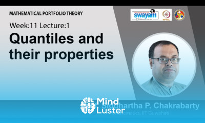 Lec 31 Quantiles and their properties