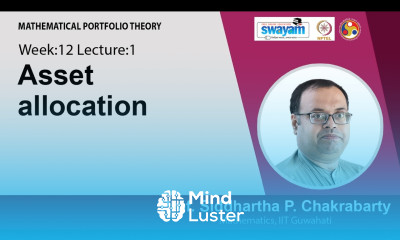 Lec 34 Asset allocation