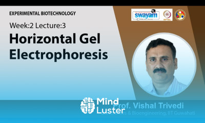 Lec 9 Horizontal Gel Electrophoresis