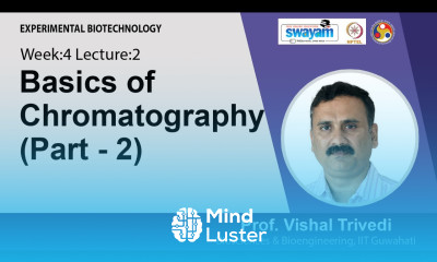 Lec 16 Basics of Chromatography Part 2