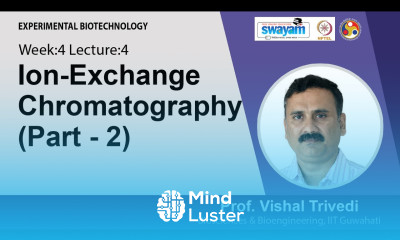Lec 18 Ion Exchange Chromatography Part 2