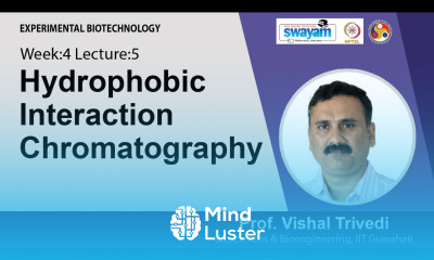 Lec 19 Hydrophobic Interaction Chromatography